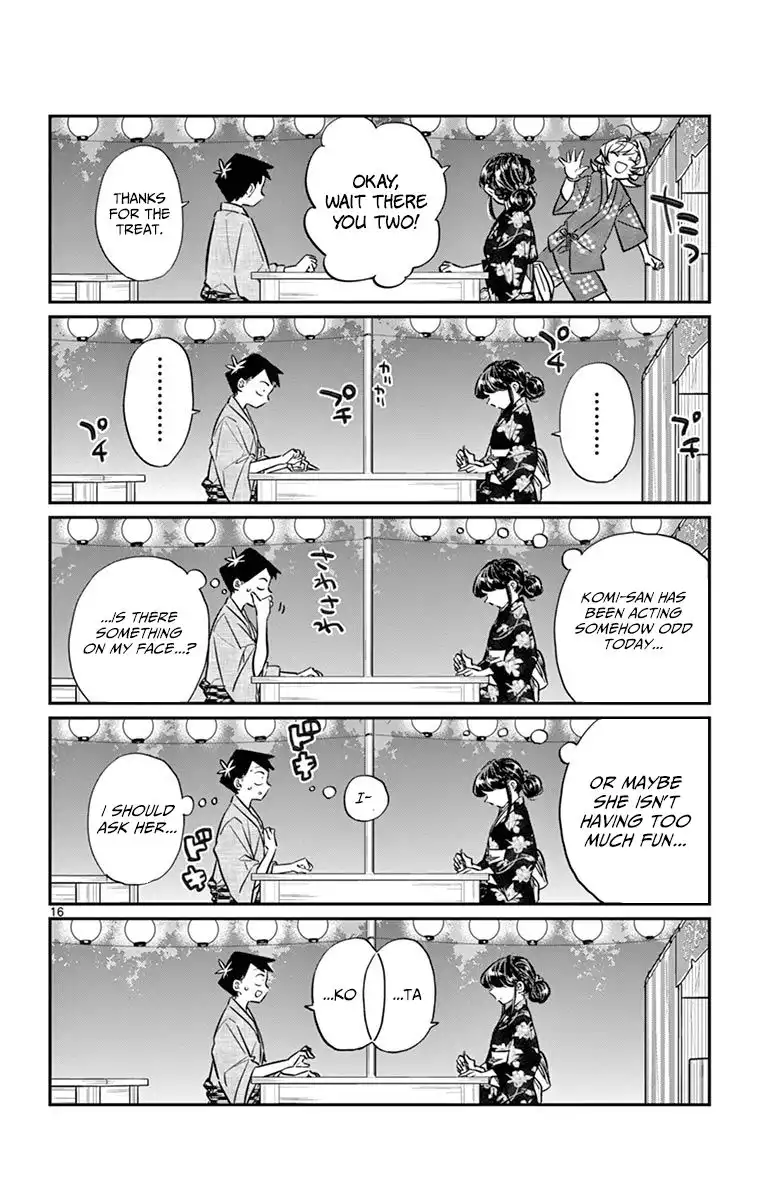 Komi-san wa Komyushou Desu Chapter 46 16